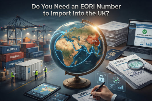 Do you need an EORI number to import into the UK customs documentation and shipping containers